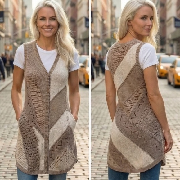 Anthro Knit Vest - Picture 6 of 6